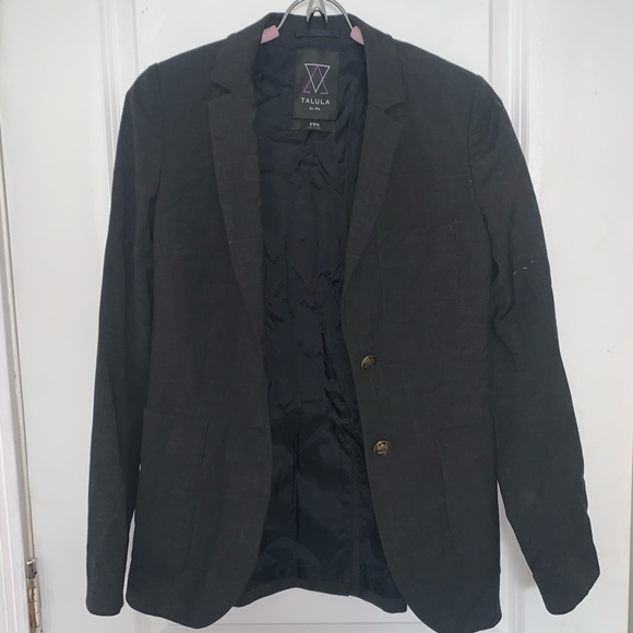Dark Grey Aritzia Talula Exeter Blazer - Picture 4 of 5